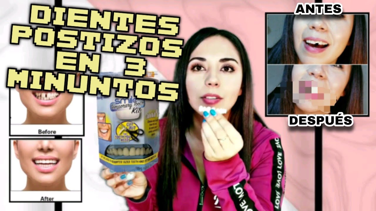 DIENTES POSTIZOS EN 3 MINUTOS