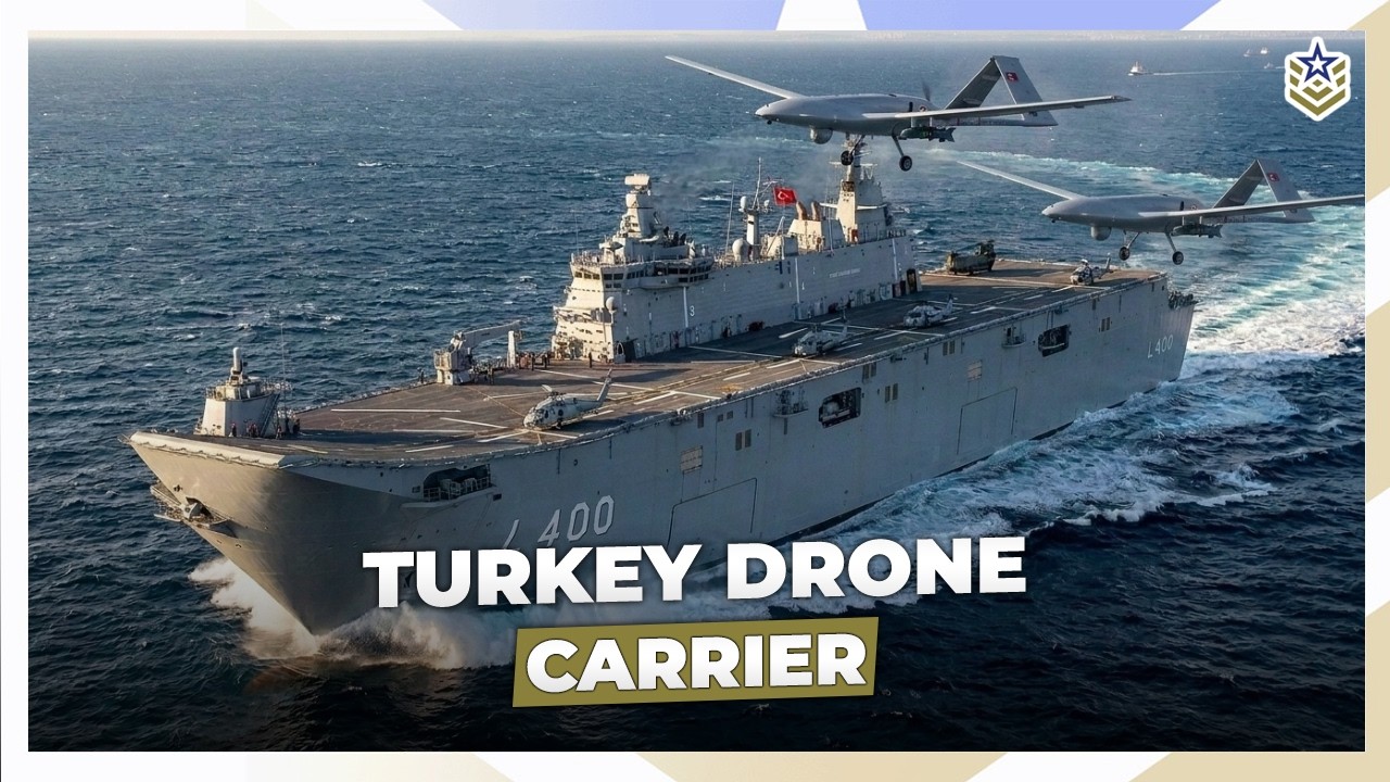 Турецкая компания TCG Anadolu: первый в мире перевозчик беспилотников.