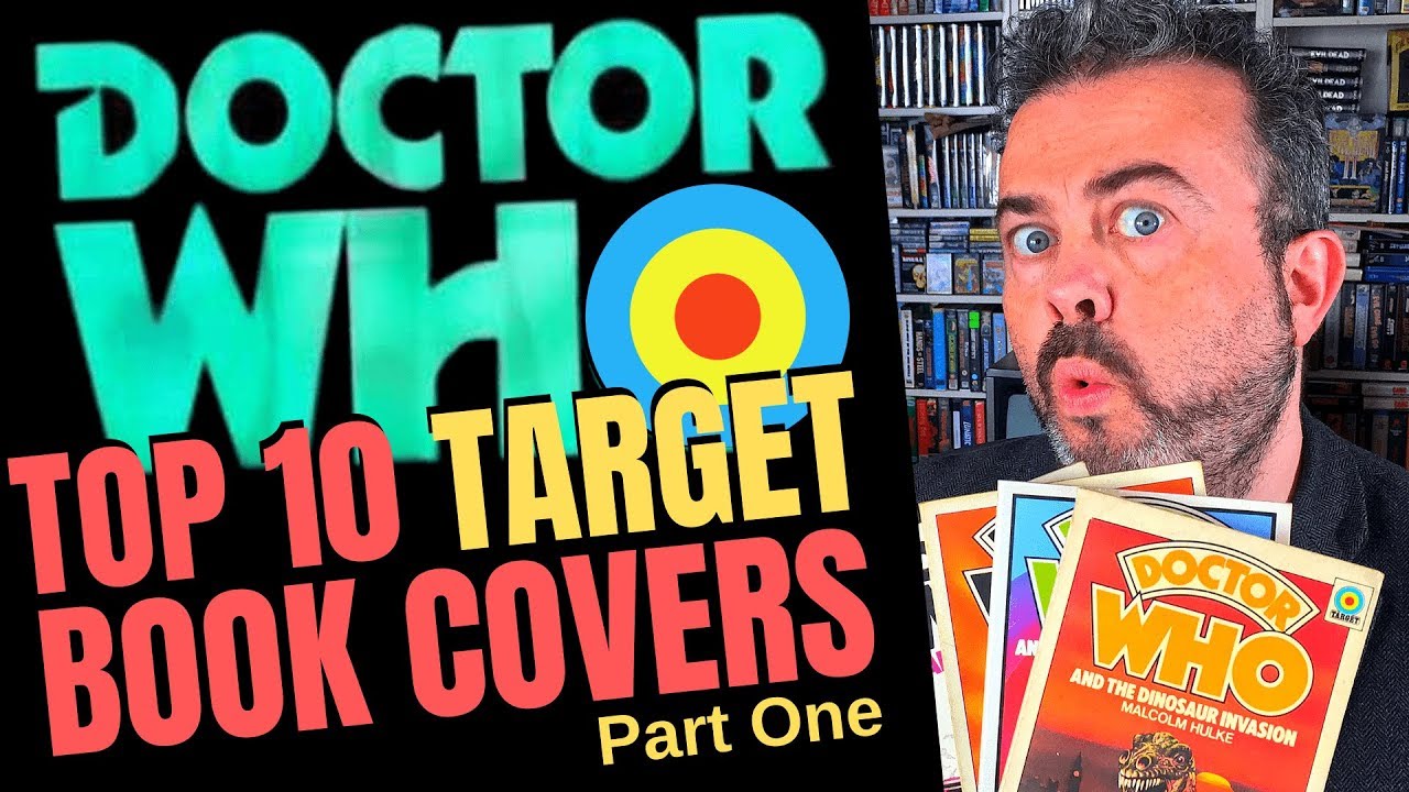 The Top 10 covers in my DOCTOR WHO Target book collection (PART ONE - from 10 to 6) - Tell Me Yours!