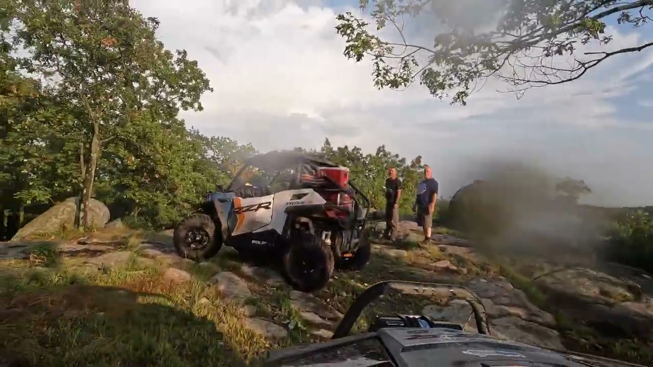 SXS Afternoon cruise with down pour and then sun out in North Jersey Best riding in the North East