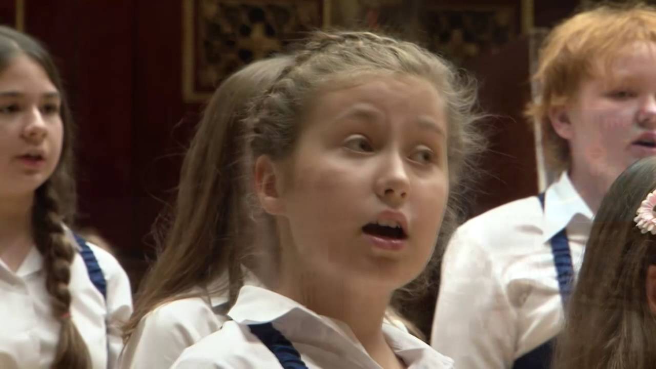SKOWRONECZKI Girls' Choir, Julia Łynsza / Mój Balonik by Grzegorz Miśkiewicz / PREMIERE