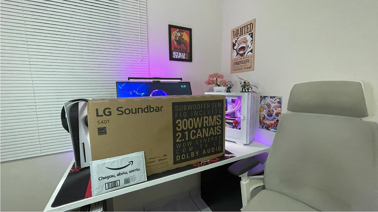 SOUNDBAR LG S40T SOM DE CINEMA NO SETUP