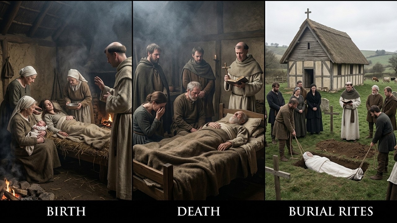 734 AD: Birth, Death and Burial Rites in the Dark Ages