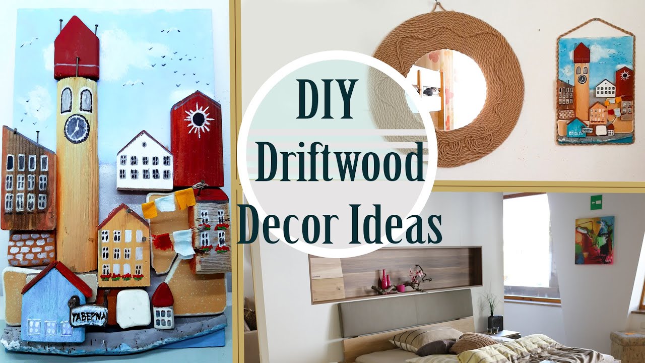 Driftwood Art/DIY Driftwood Decor Ideas/ Corfu