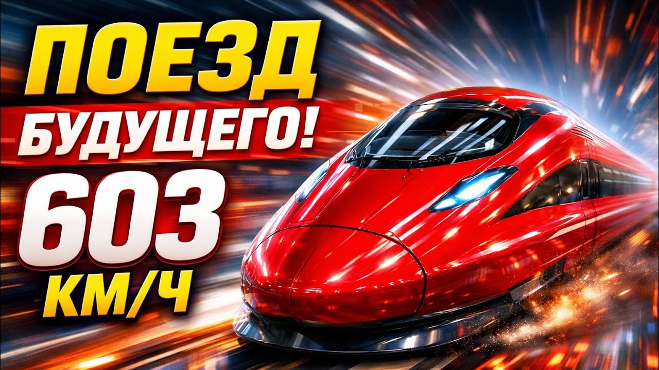 JR Central L0 Series Maglev &mdash; Самый быстрый поезд в мире | 603 км/ч | Будущее транспорта |