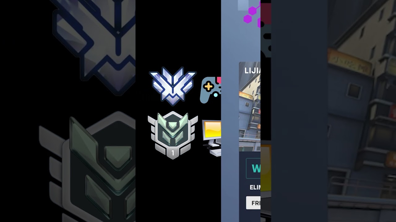 CONSOLE vs PC in Overwatch 2.