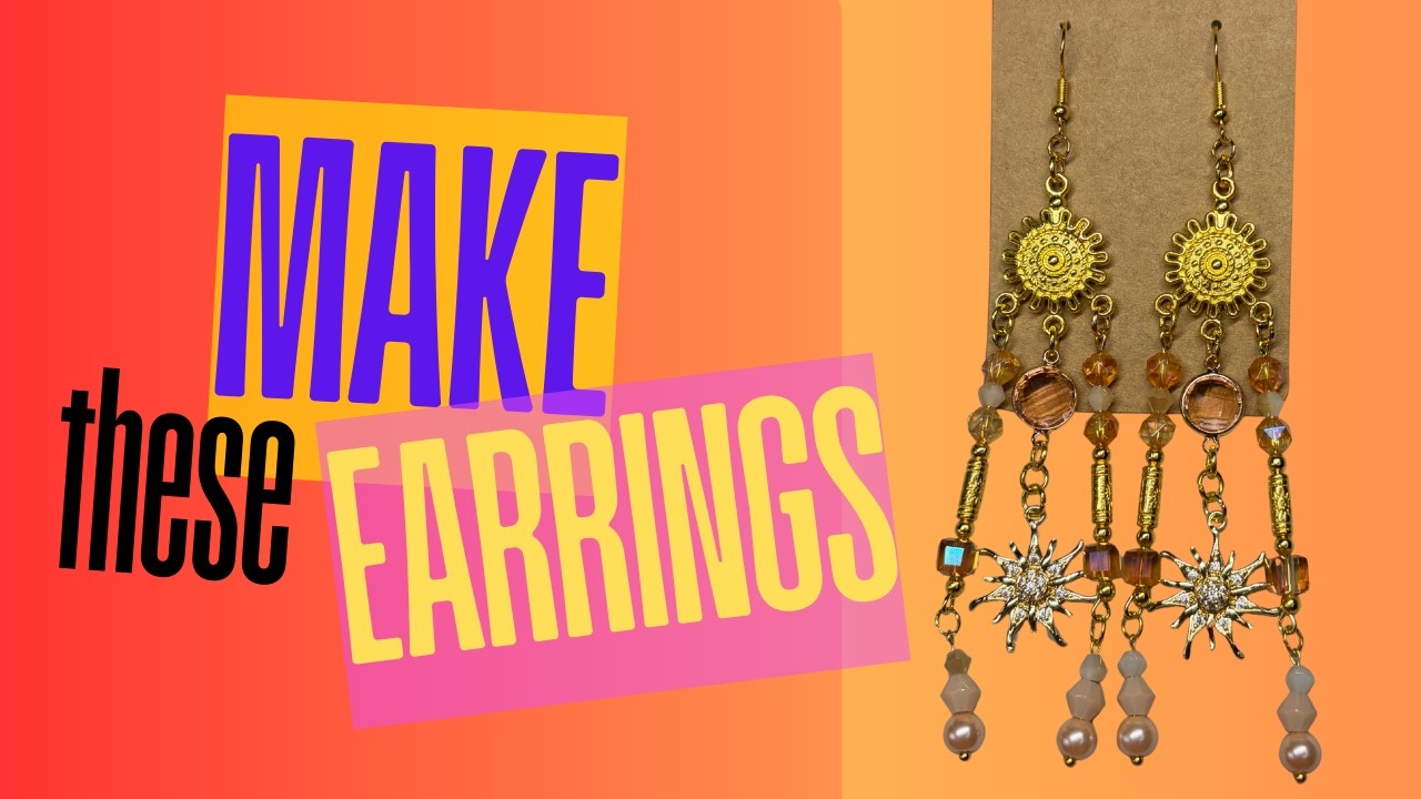 This Bead Box Created the Most Stunning Sun-Inspired Earrings