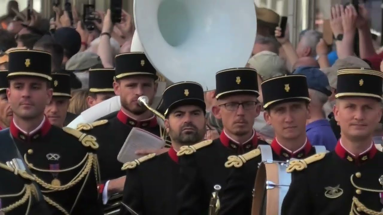 Musique de L'Artillerie France at Streetparade Basel Tatoop 2025