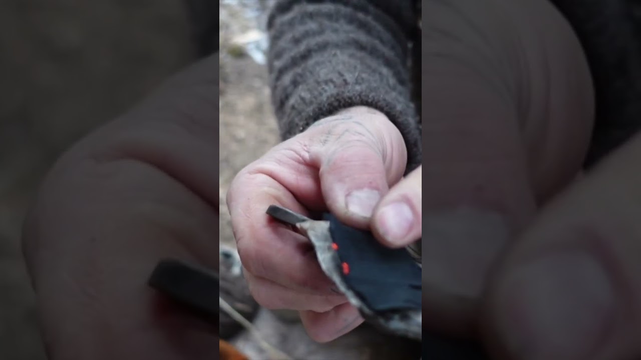 Flint/Steel/Char Cloth - #survival #bushcraft #donnydust #primitiveskills #firemaking #fire