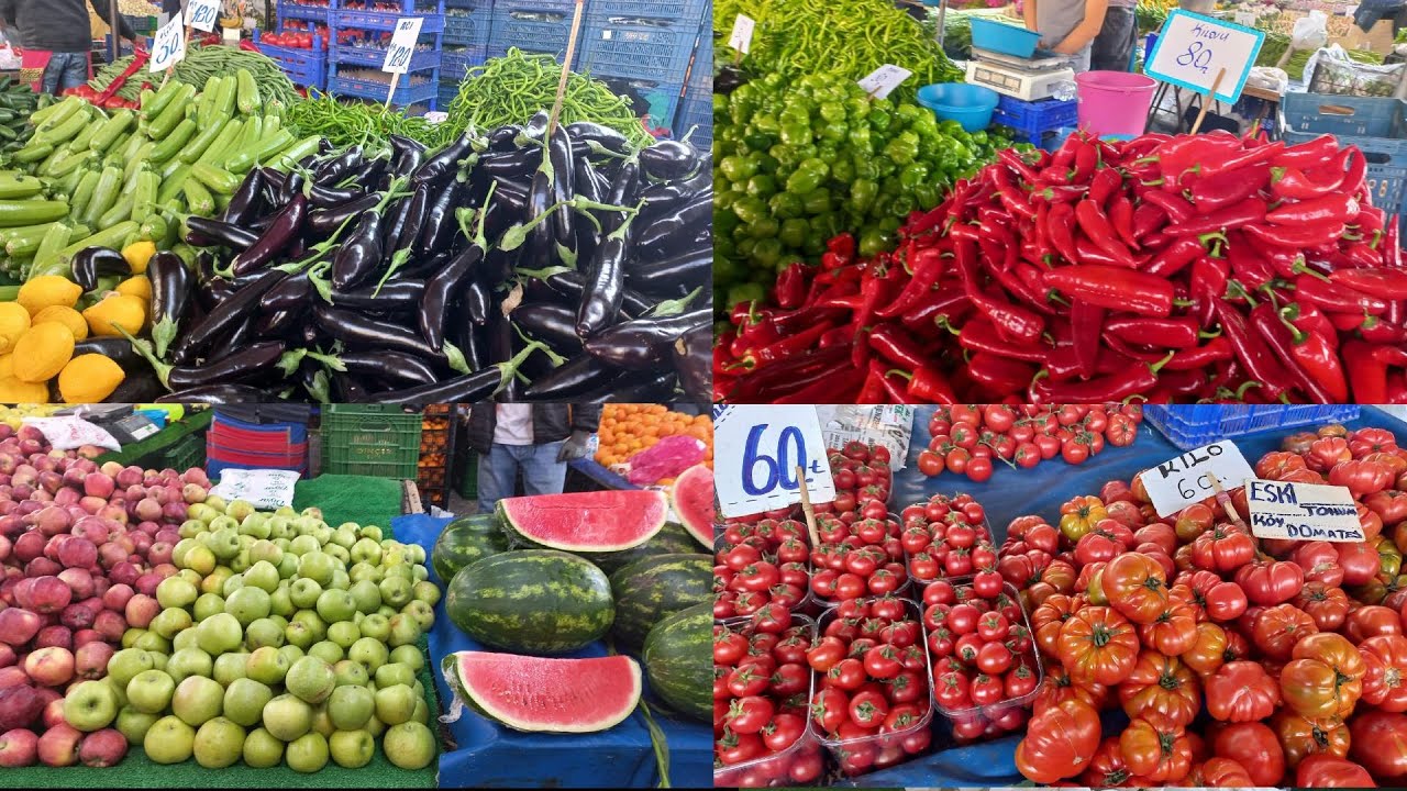 İZMİR SEMT PAZARLARI ÜÇKUYULAR PAZARI GÜNCEL FİYATLARI #87 #keşfet #ytdayibenionecikarneolur #market