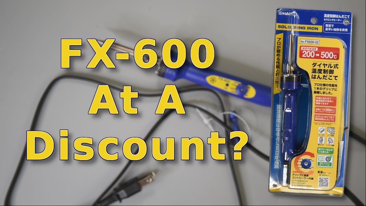 Протестировано Hakko FX-600 Japan Edition