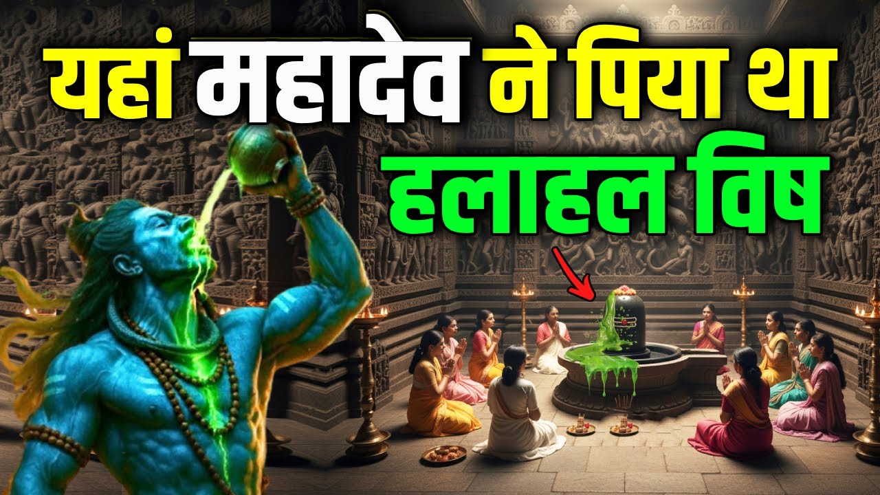 महाशिवरात्रि के दिन इसी मंदिर में पिया था महादेव ने हलाहल विष ! Biggest Secret of Mahashivratri