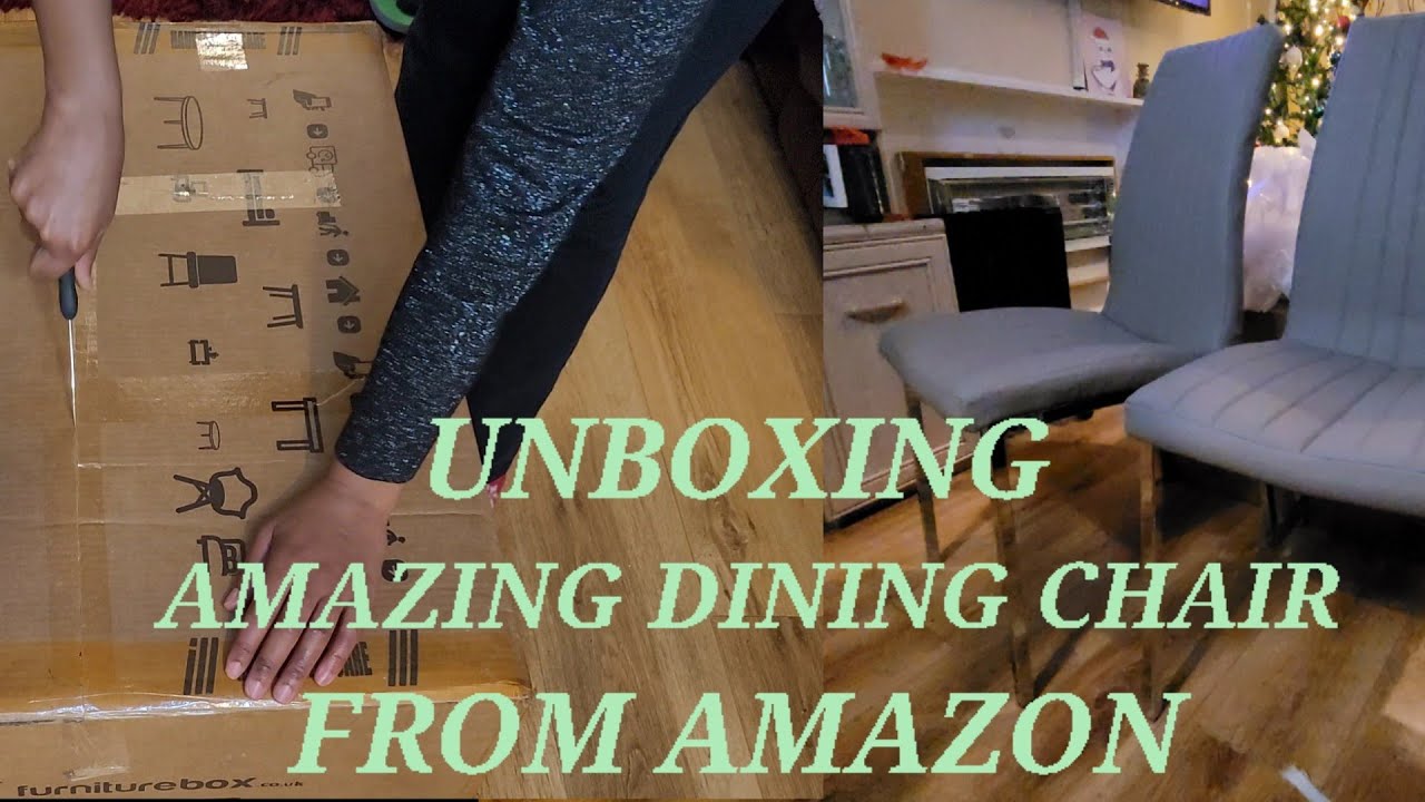 UNBOXING DINING CHAIRS FROM AMAZON *AMAZING STUFF*