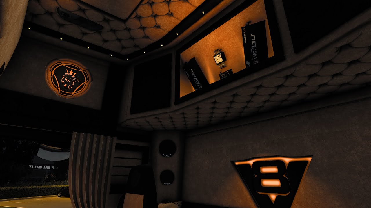 Scania Nextgen S R  Interior V8 ETS 2 By Afrosmiu