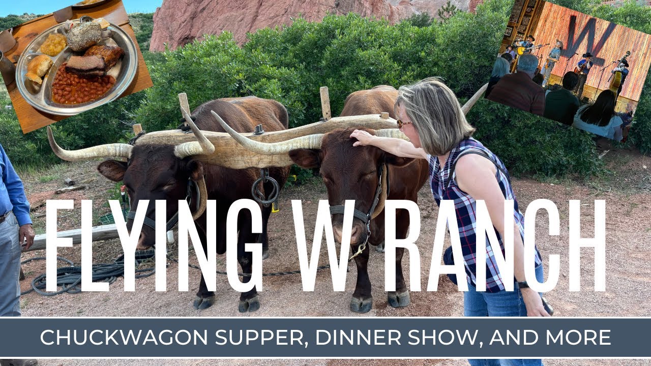Flying W Ranch 🤠 - An UNFORGETTABLE Colorado experience - Chuckwagon Supper | Flying W Wranglers