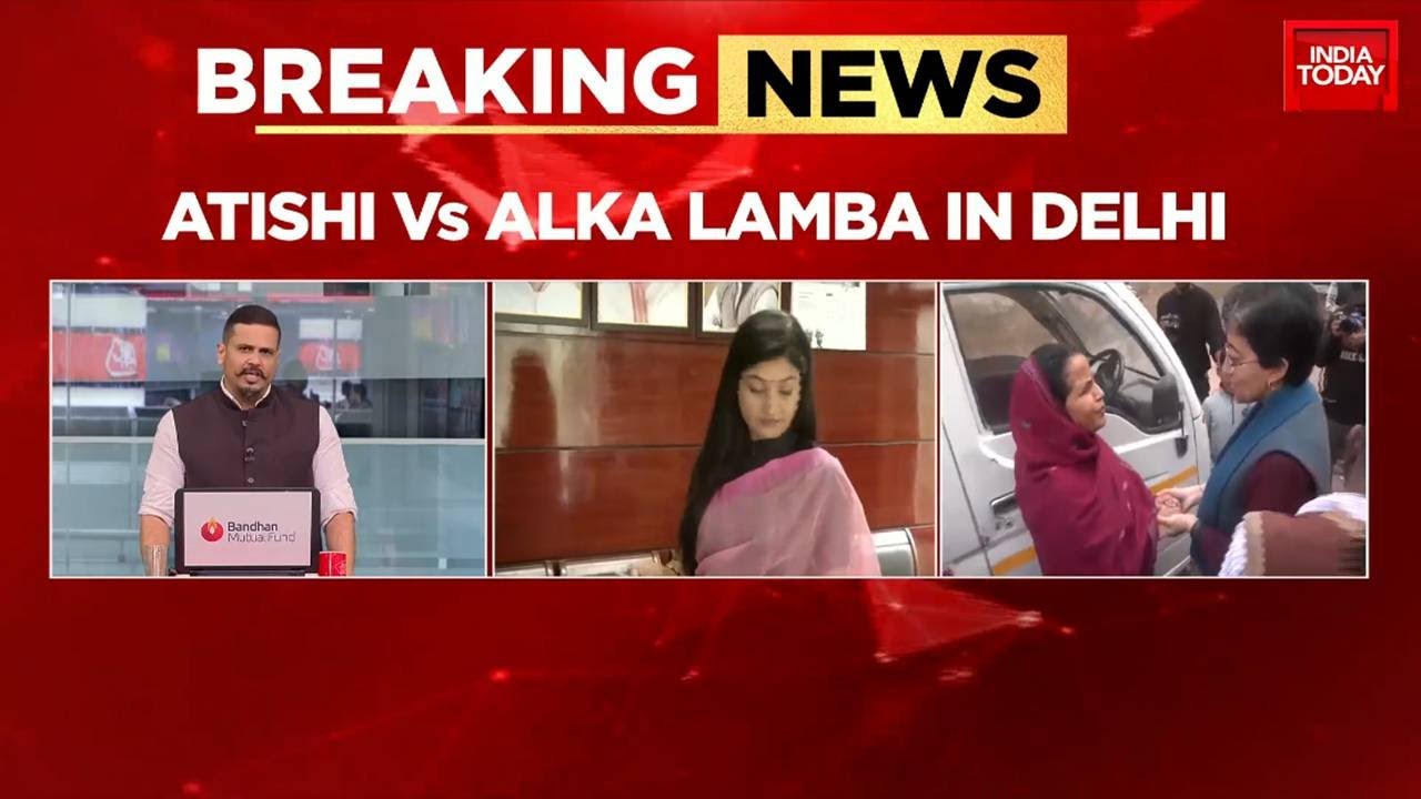 Delhi Polls 2025: Congress Fields Alka Lamba Against CM Atishi In Kalkaji Constituency | India Today