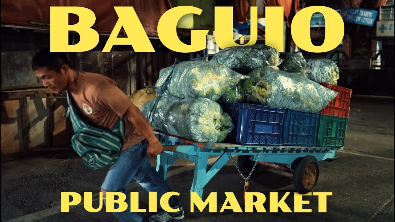 4 AM Public Market Tour in Baguio City | Philippines  🇵🇭