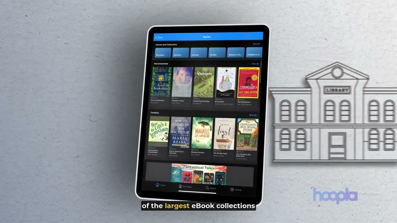 Read free books online with Hoopla Digital (Short Version - Captioned)