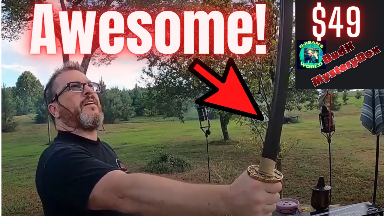 $49 Mystery Box Jackpot!   BudK Scratches and Dents Swords!