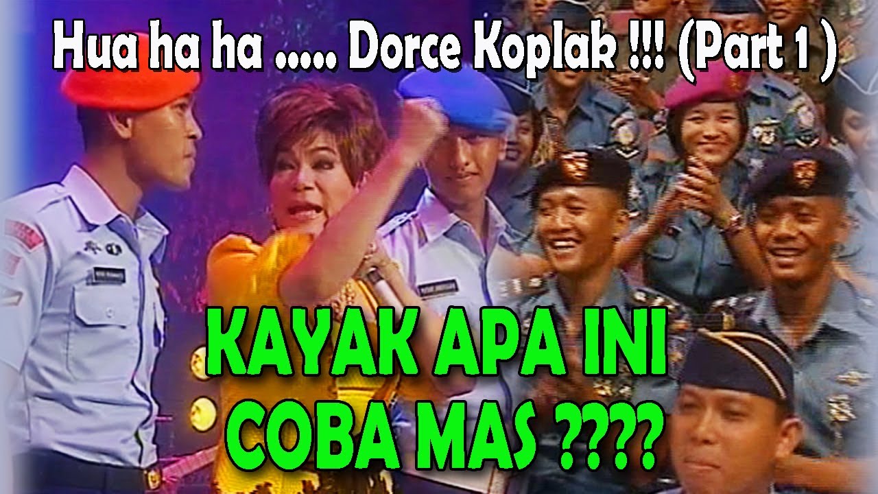 Lawak Dorce (Part 1) - GARA2 DORCE, PRAJURIT JADI KEDER... HA  HA HA... | Kamera Ria 3 Januari 2012