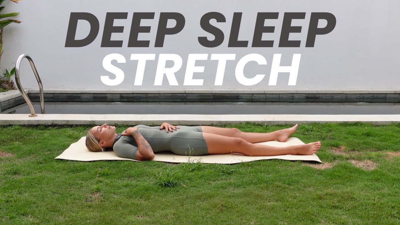 Bedtime Stretch for Deep Sleep | Helps with Insomnia