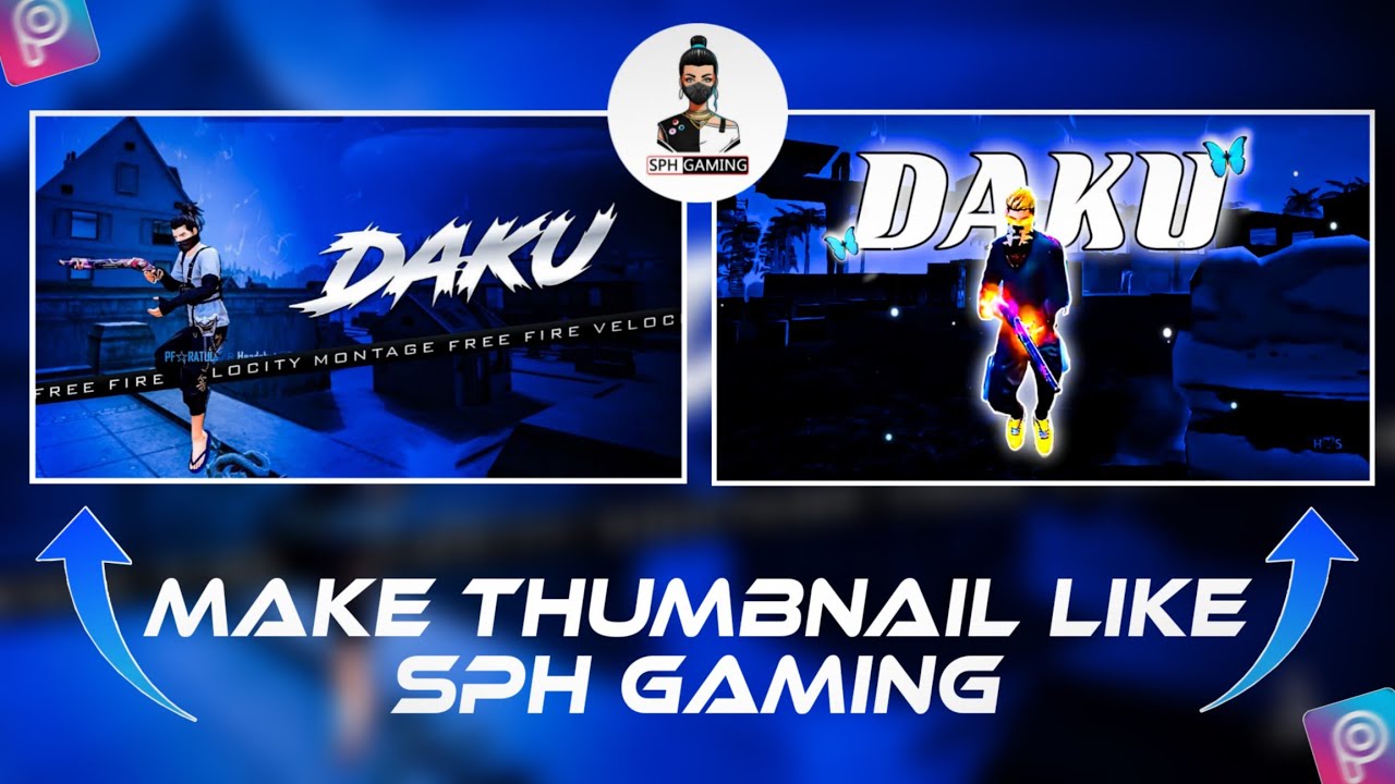 How To Make Thumbnail Like @SPHGaming | SPH Gaming Jaisa Thumbnail Kaise Banaye
