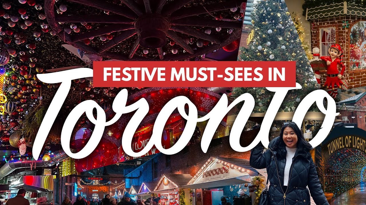 CHRISTMAS IN TORONTO | Toronto Holiday Lights, Pop-Ups, Distillery Winter Village & More!