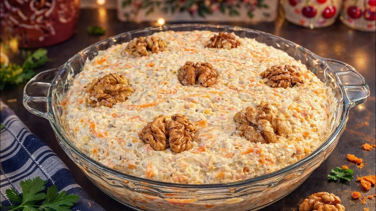 МОРКОВЬ больше не пропадет!🥕Гениальный рецепт САЛАТА из того, что всегда под рукой🔥