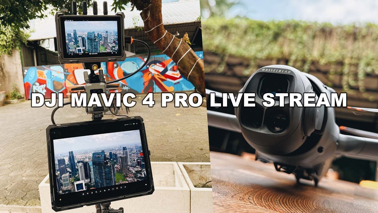 DJI MAVIC 4 PRO / DJI RC PRO 2 / LIVE STREAMING / DJI SDR / WIRELESS / 