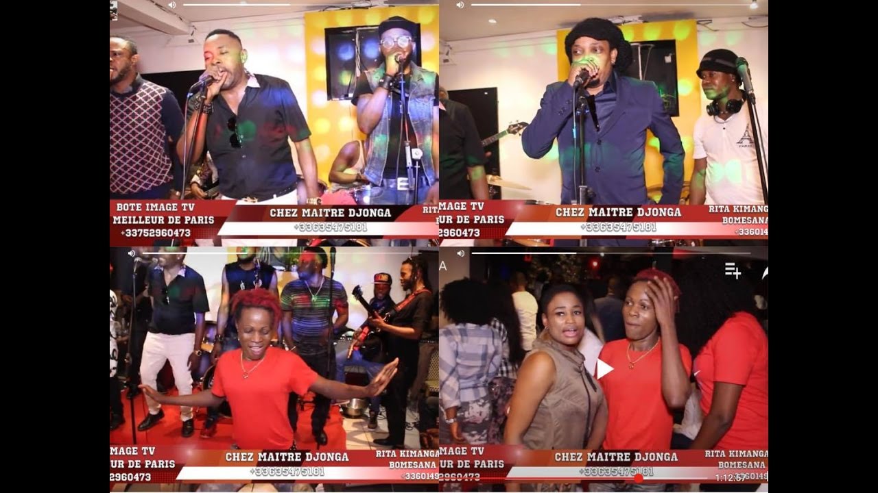 PARIS TOMBE : CHEZ DJONGA AIMELIAS LIAS NA BOURUMAN MUPARAPARA BASALI HOMMAGE YA NODY MATABA