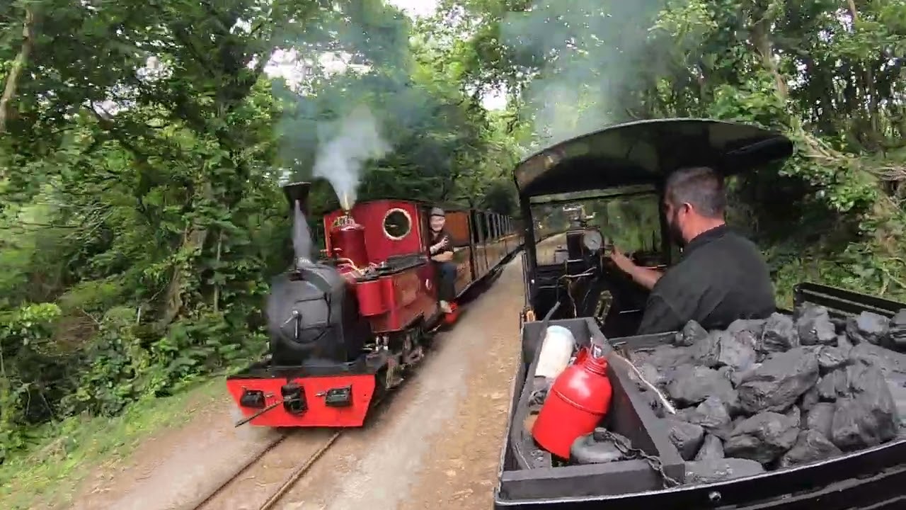 Non-stop flyer with Muffin at Lappa Valley
