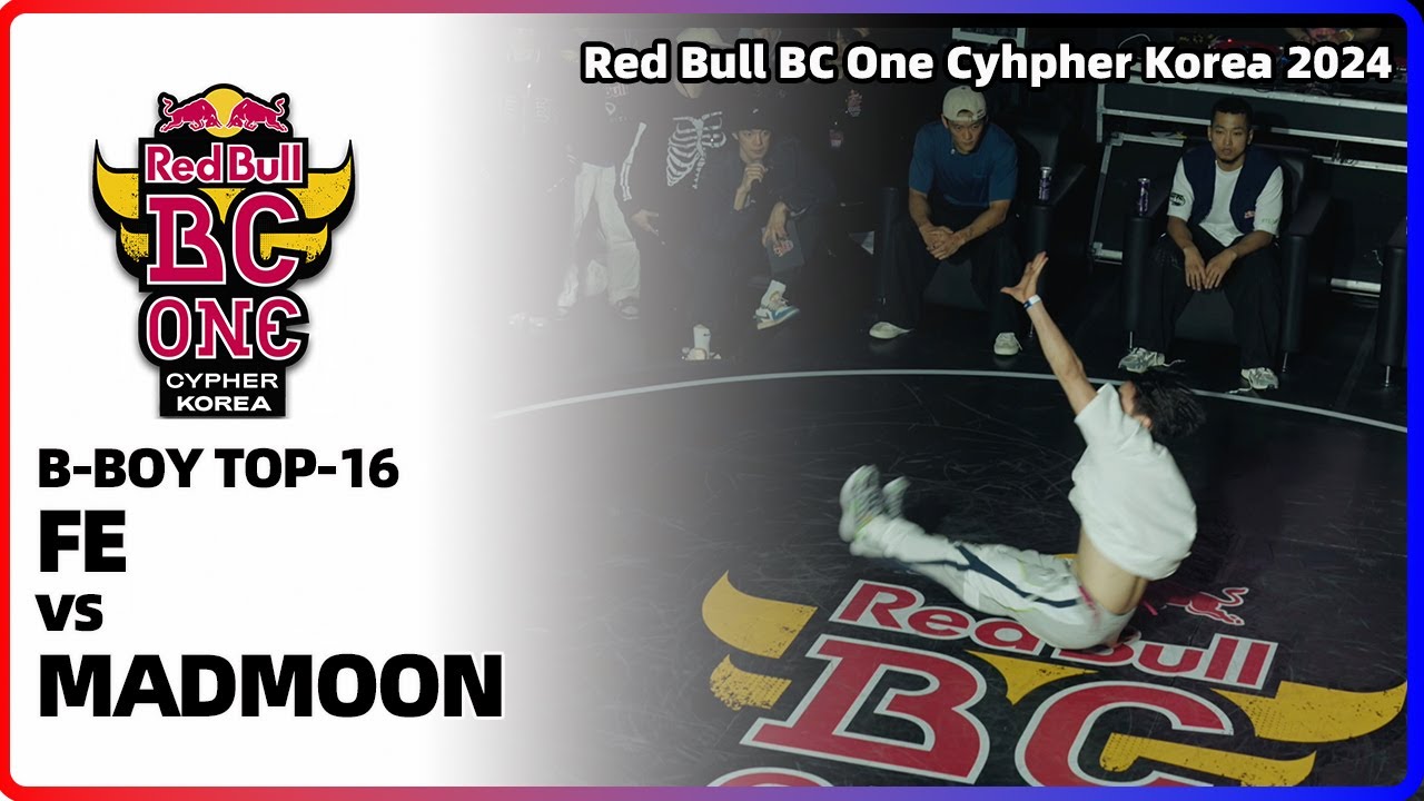 FE vs MADMOON｜B-BOY TOP-16 @ Red Bull BC One Cypher Korea 2024｜LB-PIX