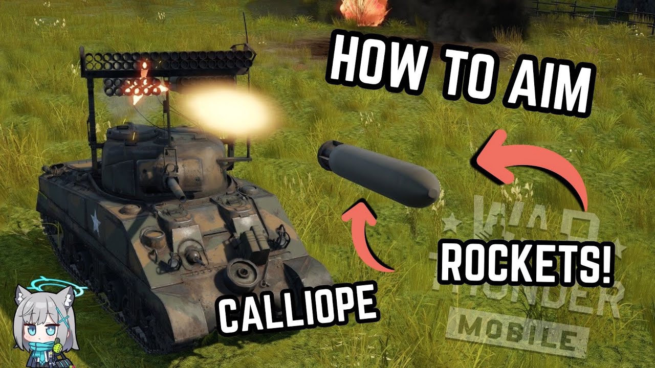 How To Aim Calliope Rockets | War Thunder Mobile