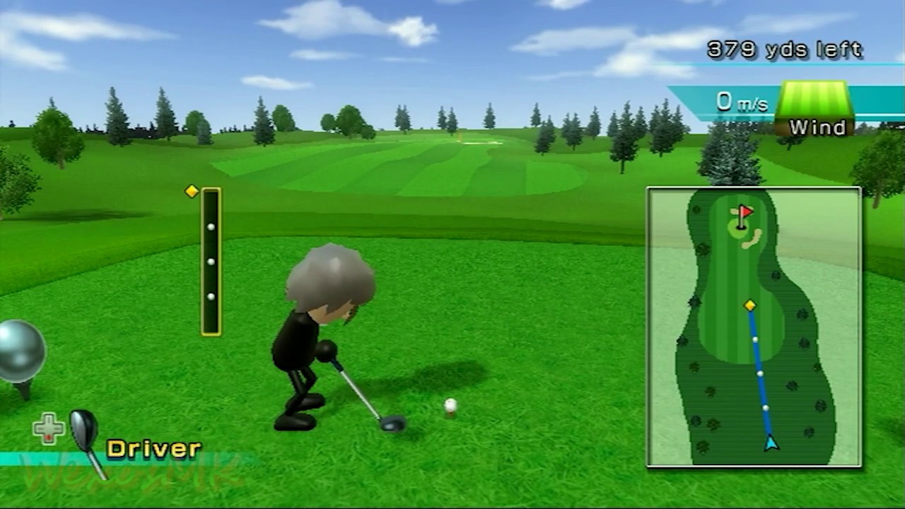 Wii Sports Custom Golf Hole #1