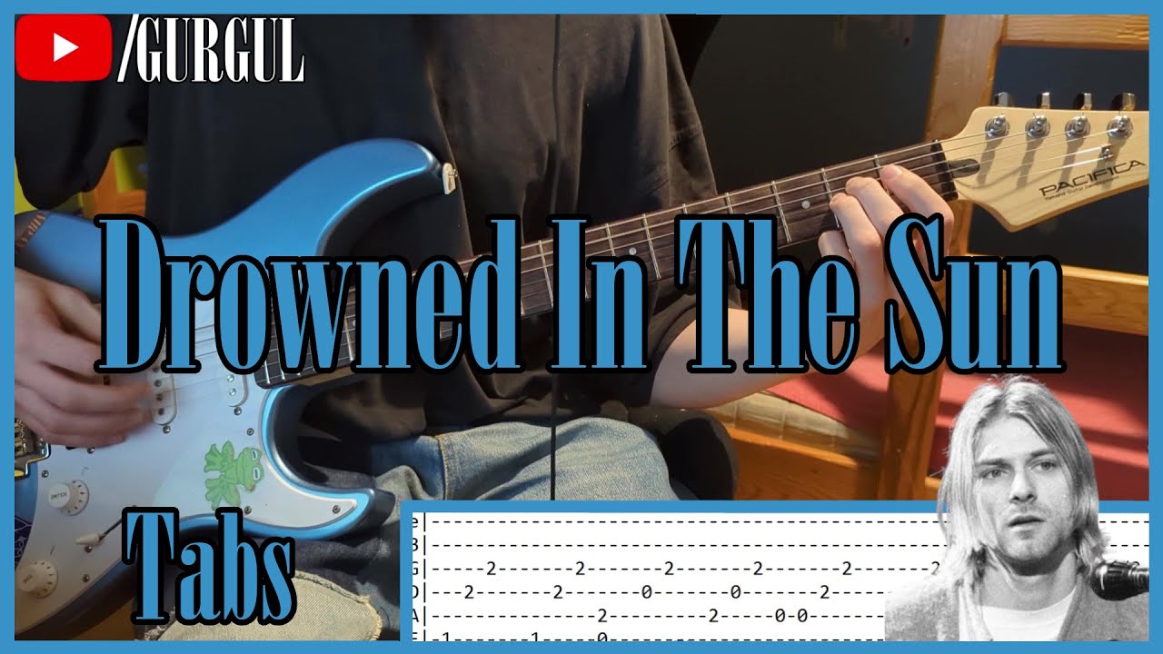 Nirvana (AI) - Drowned In The Sun | Guitar Cover with Tabs