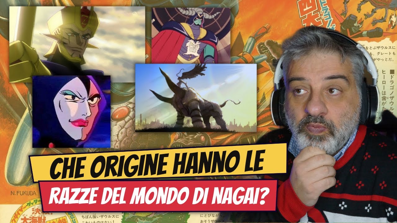 Qual &egrave; l'origine dei personaggi del mondo di Go Nagai?