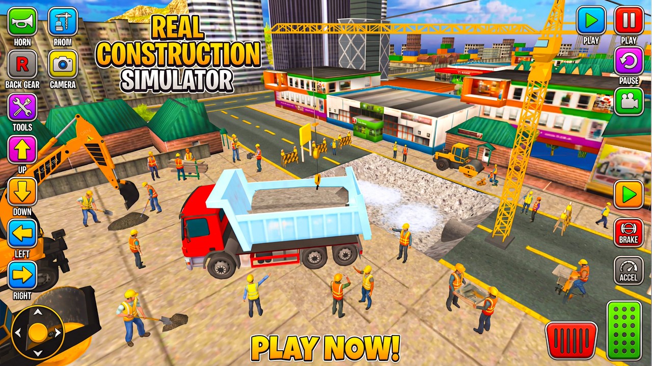 😱 BUILDING THE CITY ROADS! 🚜 Can I Finish The Level?🚛 (Hard Gameplay) Xtreme Hyper