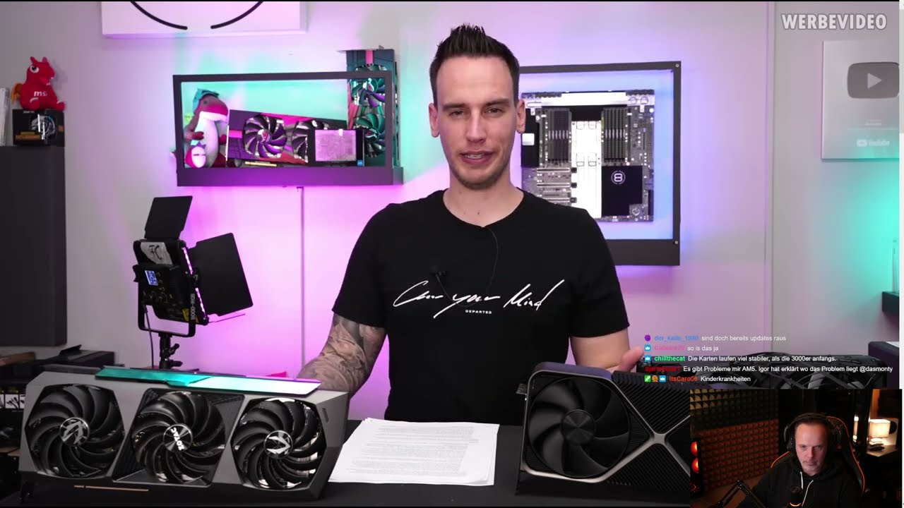 Nvidia GeForce RTX 4090 kann richtig effizient - Reaction auf der8auer von DasMonty