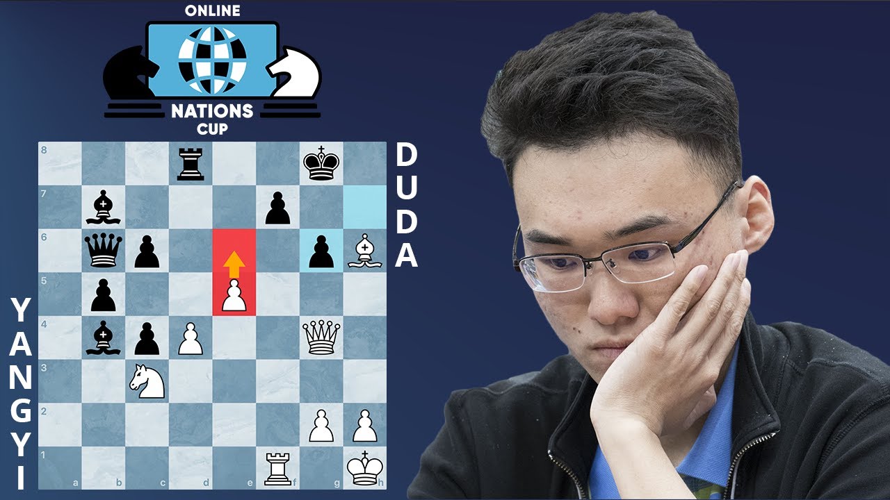 Absolutely Masterful Attacking Strategy by GM Yu Yangyi | Online Nations Cup