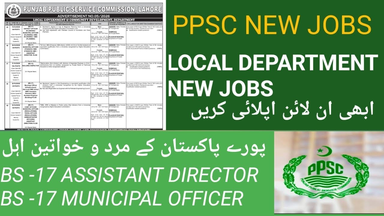 1️⃣ PPSC Advertisement 05/2026 Explained | 177 Govt Jobs | Eligibility, Salary & Apply Online