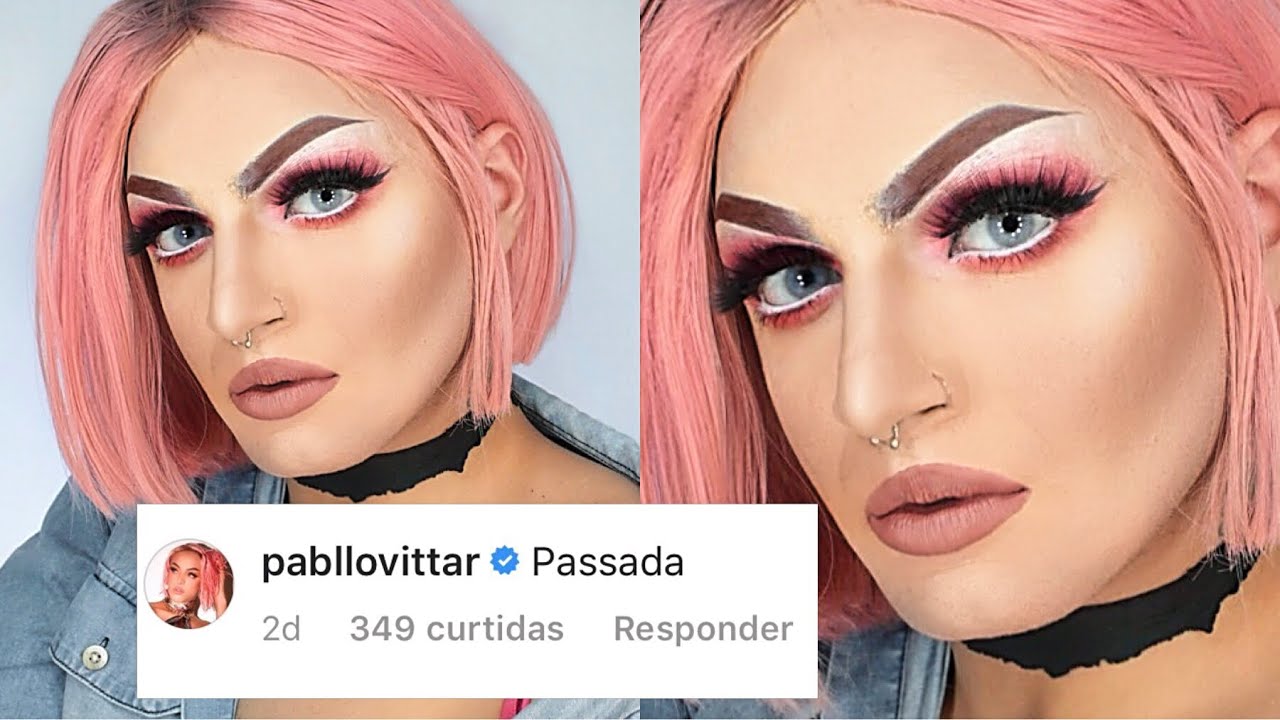 PABLLO VITTAR MAKEUP 🏳️‍🌈🔥| Victor Nogueira