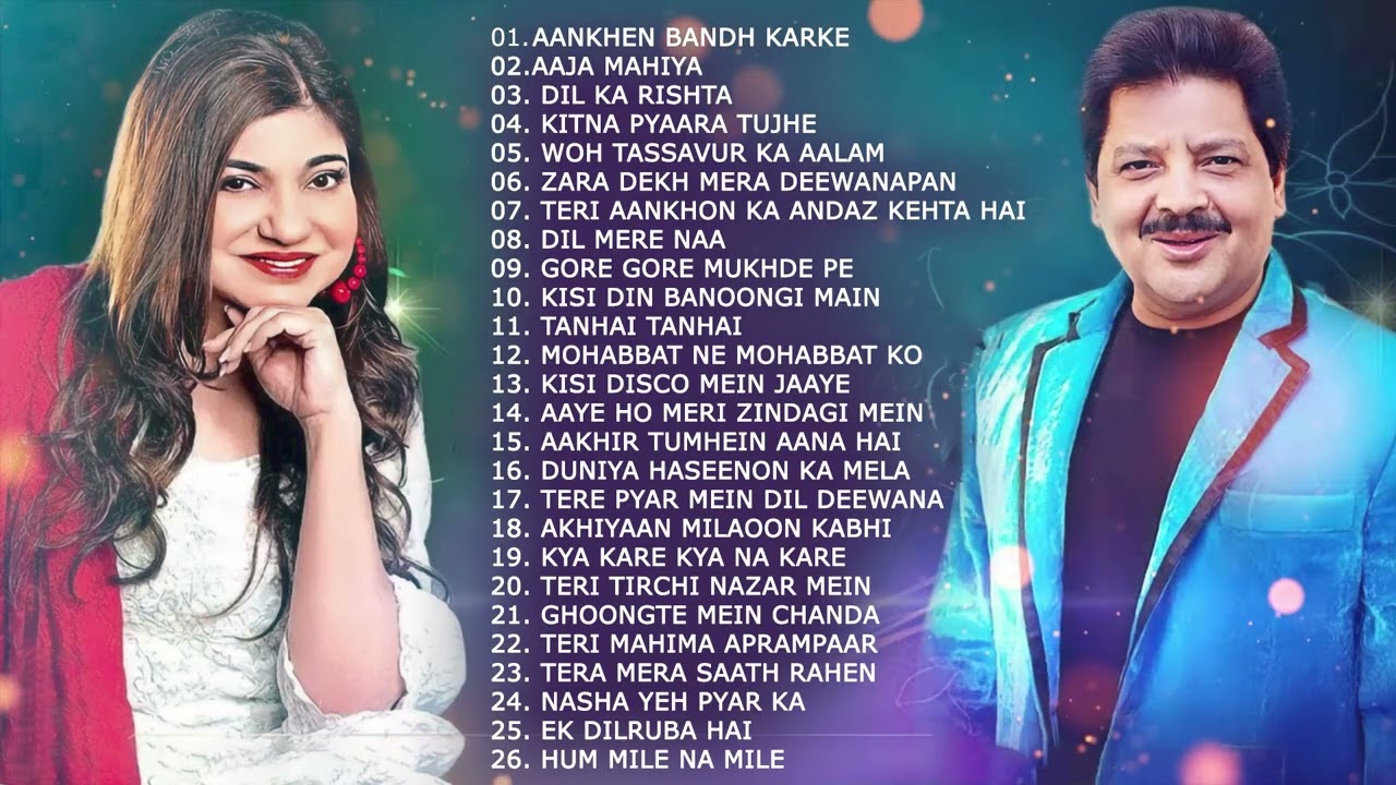Udit Narayan x Alka Yagnik Hit Songs | Best Song Collection of Udit Narayan & Alka Yagnik