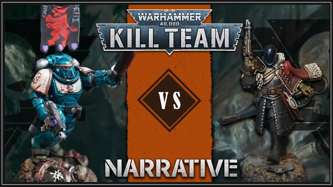 Intercession Squad vs Elucidian Starstrider : Kill Team Narrative