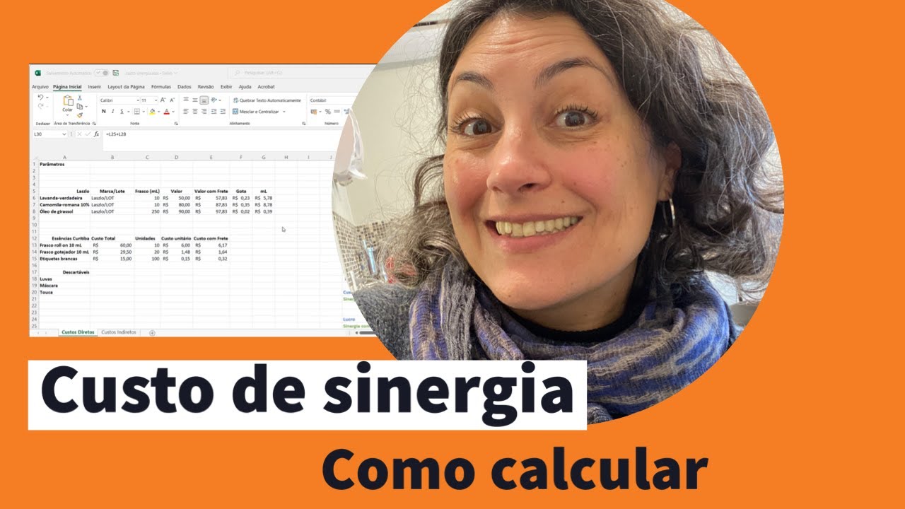 Como calcular custo de sinergia