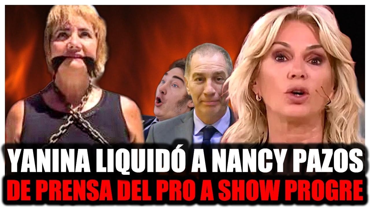 YANINA LATORRE DESTRUYÓ A NANCY PAZOS: 
