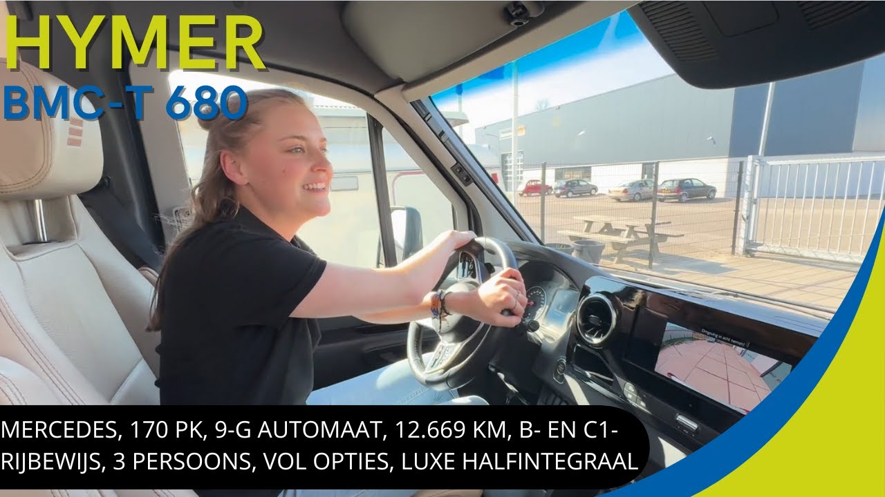 Hymer BMC-T 680 2021 | MERCEDES 1E EIGENAAR STOER COMFORTABEL & ROBUUST HALFINTEGRAAL VOL OPTIES #29