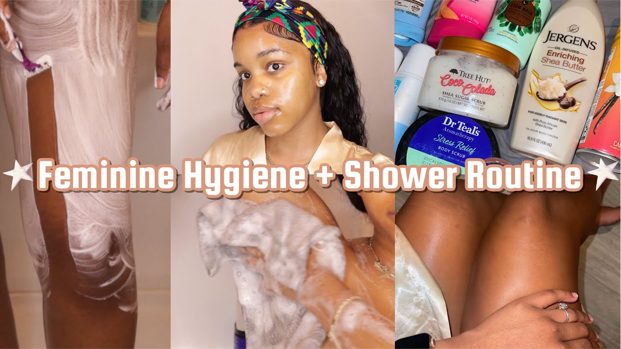 Feminine Hygiene Routine *summer prep*🧼☀️| glowing skin, smooth legs, getting rid of stretch marks!