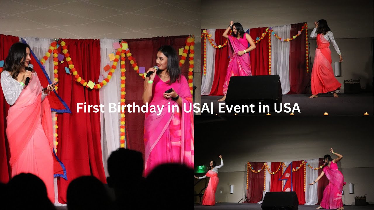 Birthday in USA| Dashain Tihar Event| UNT| Surprise| Performance| First birthday away from home