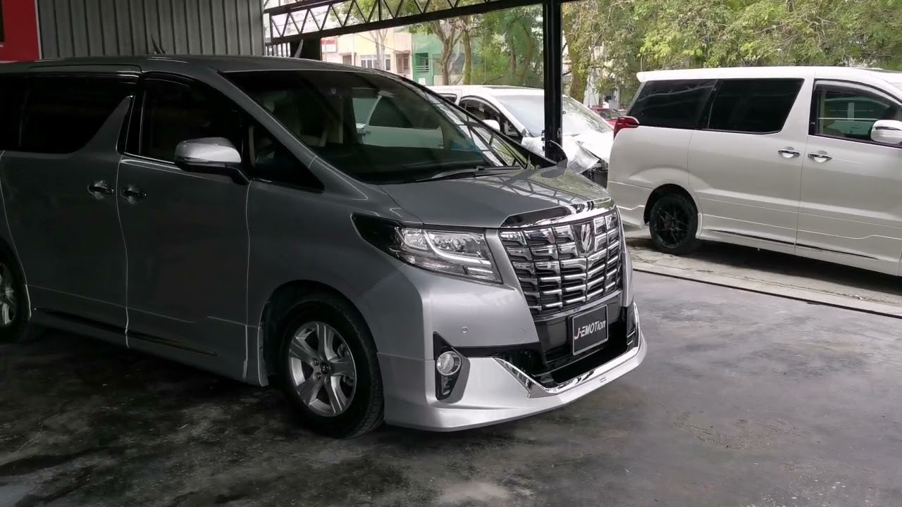 TOYOTA ALPHARD 2015-17 ANH30 X-VL-PARK MODELISTA FULL SET BODYKIT (J-EMOTION DESIGN)