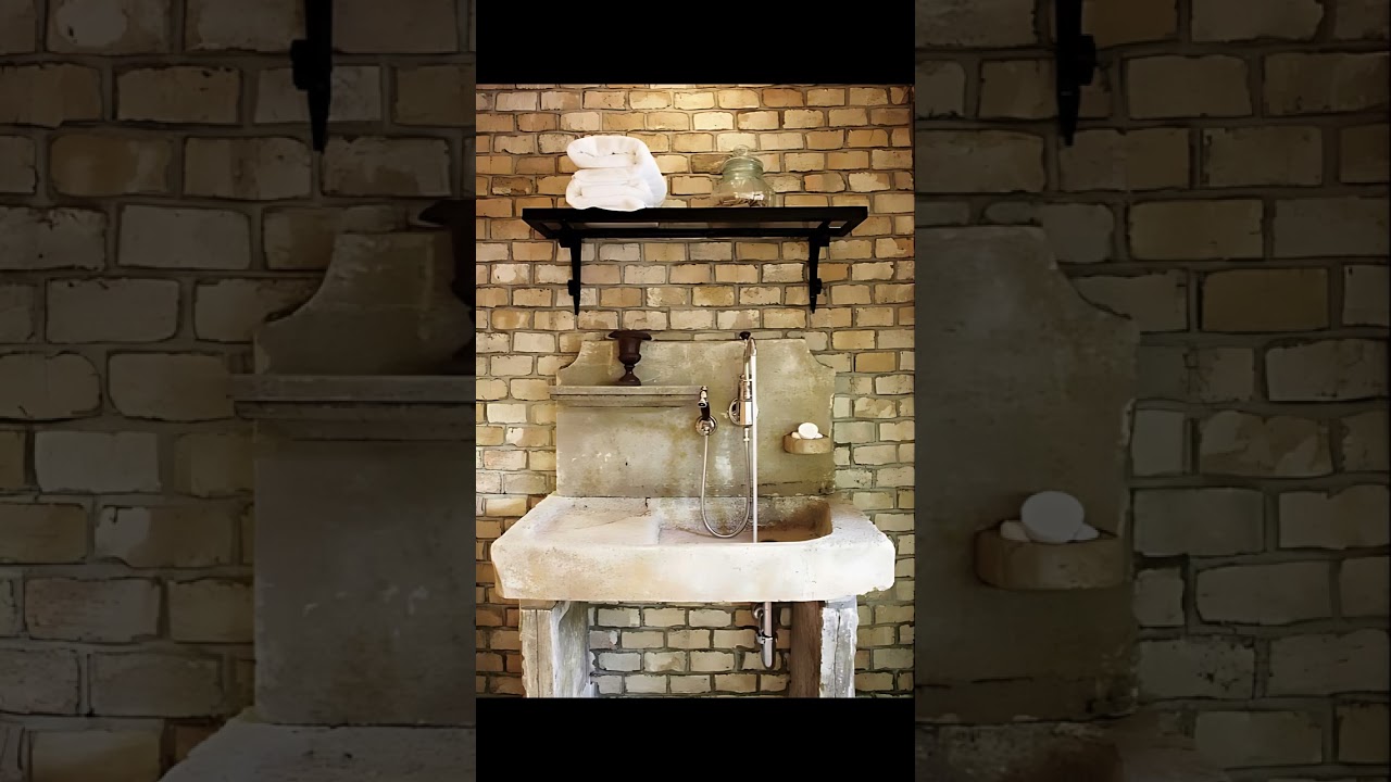 Antique Mediterranean Limestone Sink